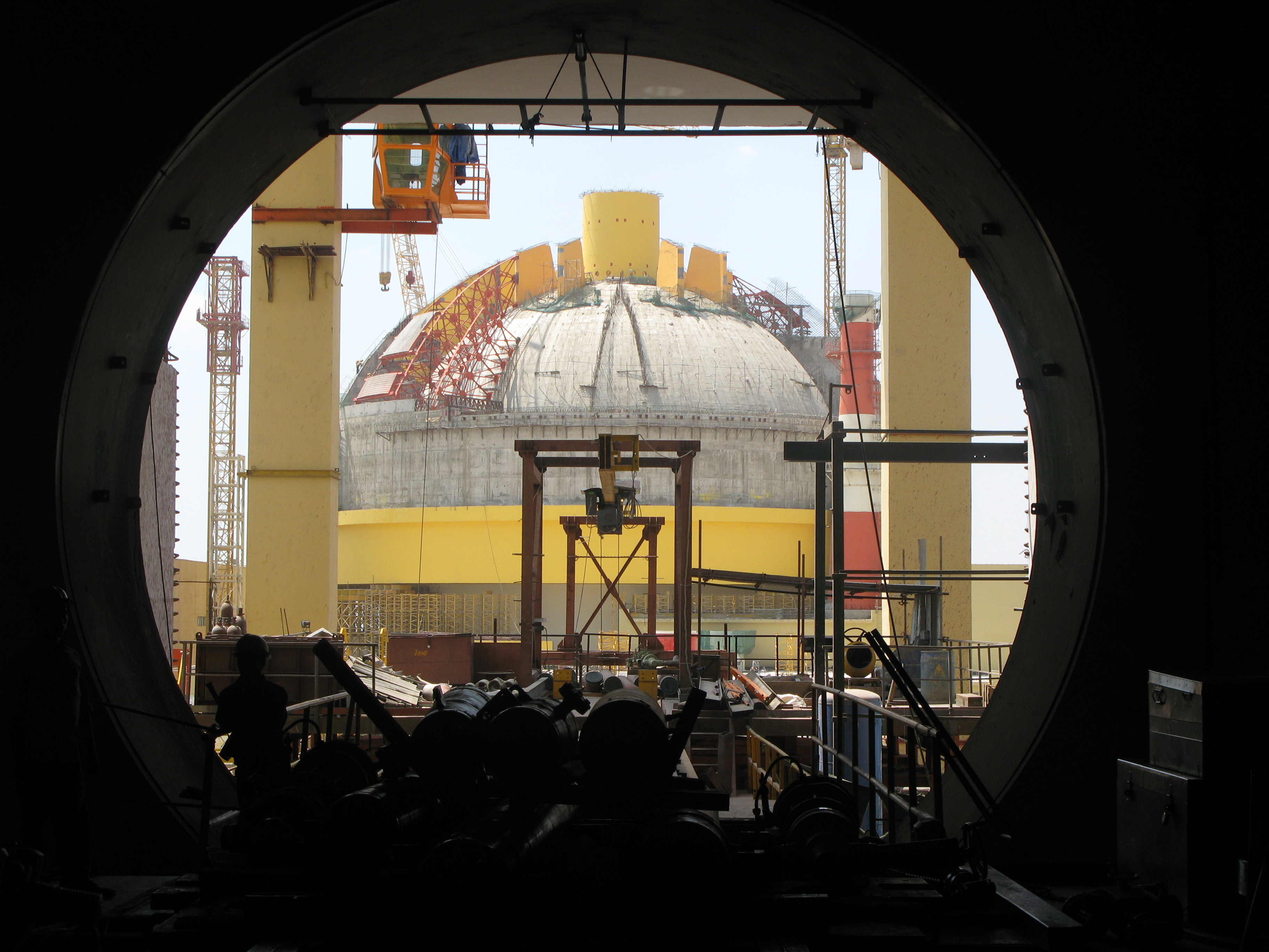 Fast-Breeder Test Reactor at the Kalpakkam Nuclear Complex, Tamil Nadu, India